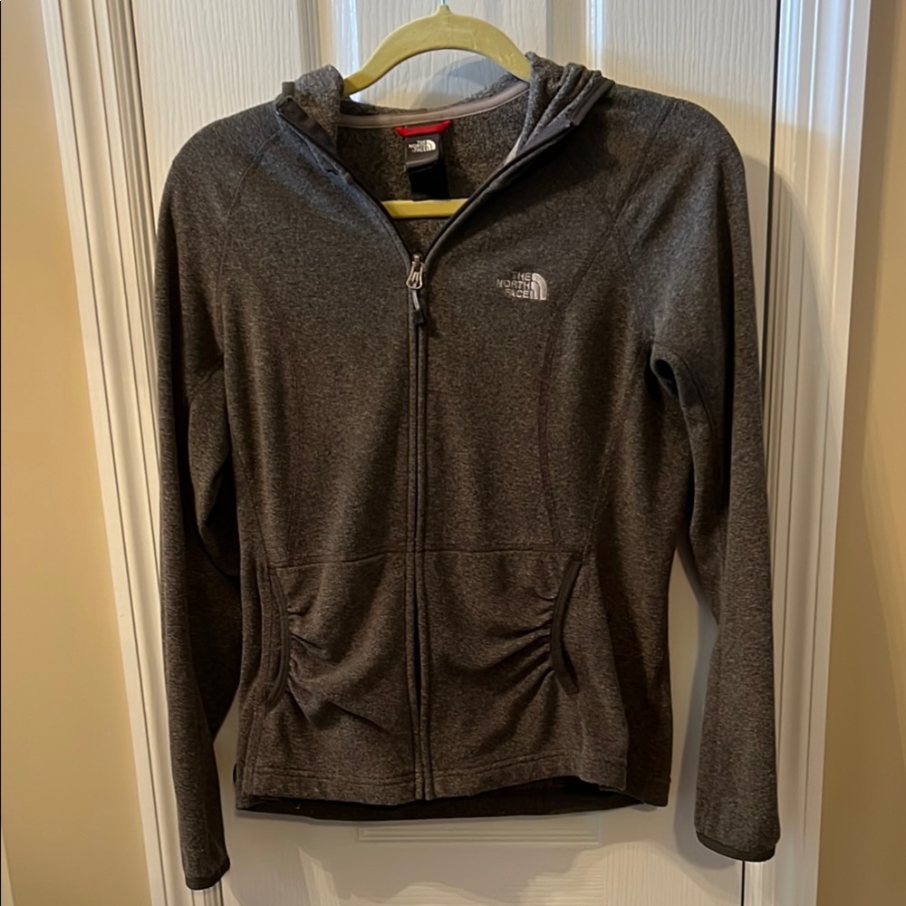 The North Face Gray Zip-Up Hoodie